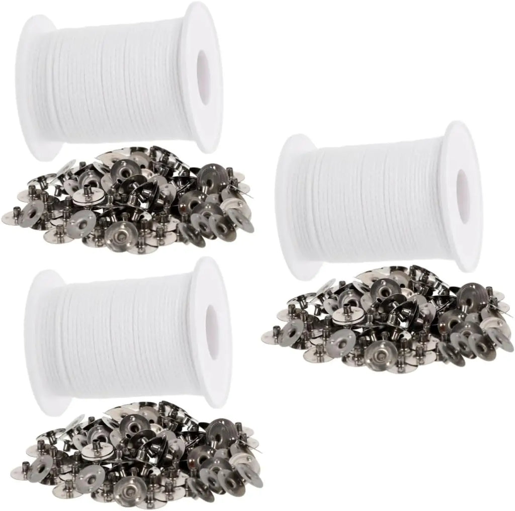 Cotton Candle Wicks with Tabs – DIY Candle Making Supplies