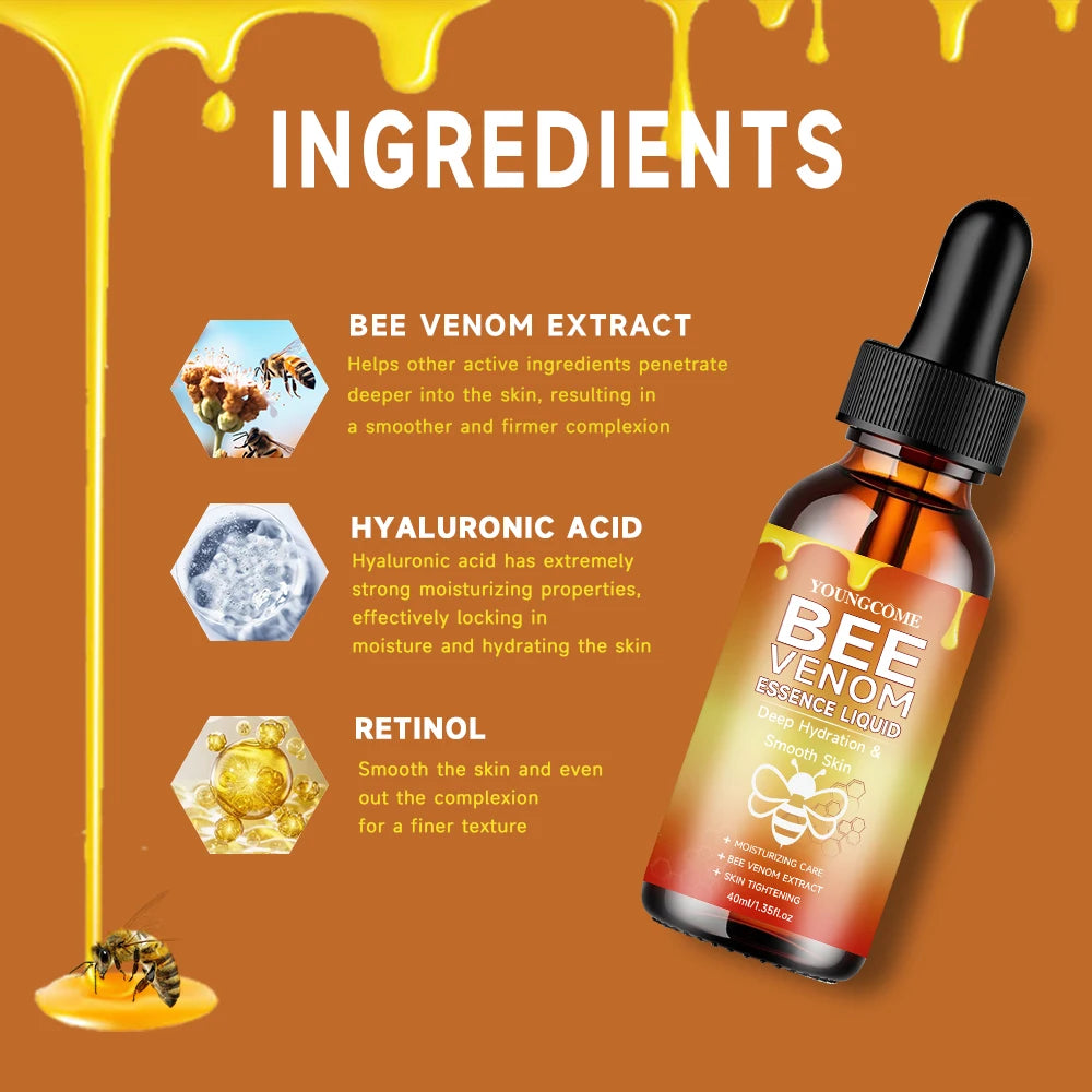 YOUNGCOME Bee Venom Serum – Firming & Brightening Face Essence