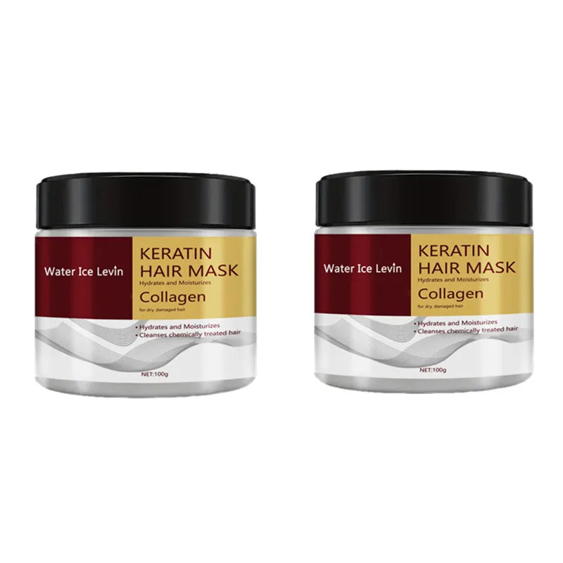 Collagen Keratin Hair Mask – Repair Frizz, Moisturize & Smooth Keratin Hair Mask Oasis Select 2pcs