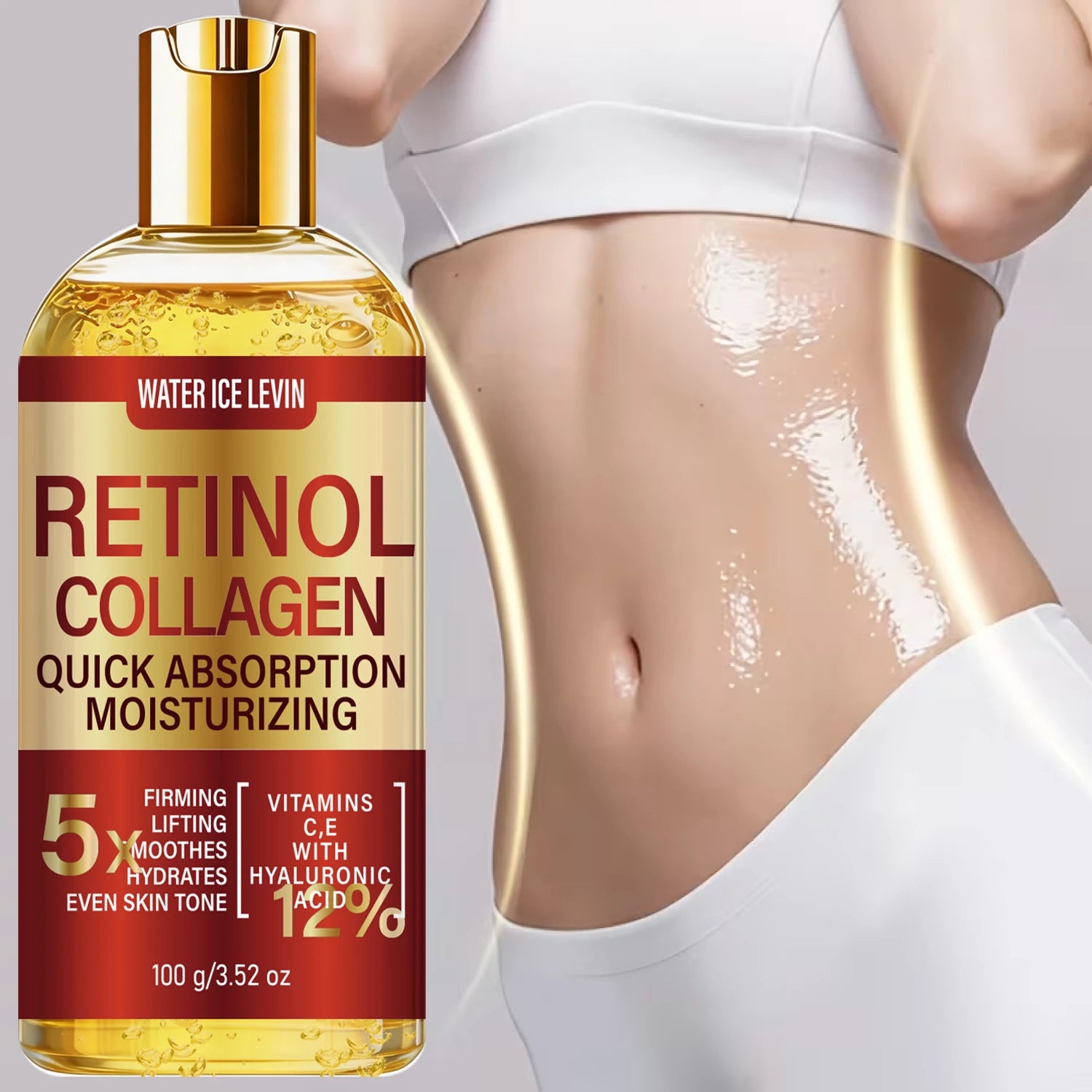Retinol Body Oil with Collagen – Smooth, Moisturized Skin Body Oil Oasis Select