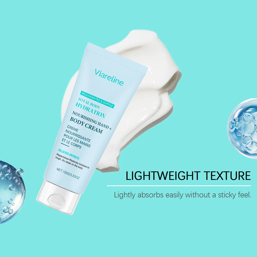 100G Body Lotion Mild Moisturizing Nourishing Balance Skin Tone Enhance Smoothness Anti-oxidant Soften Glowing Body Care Cream Oasis Select