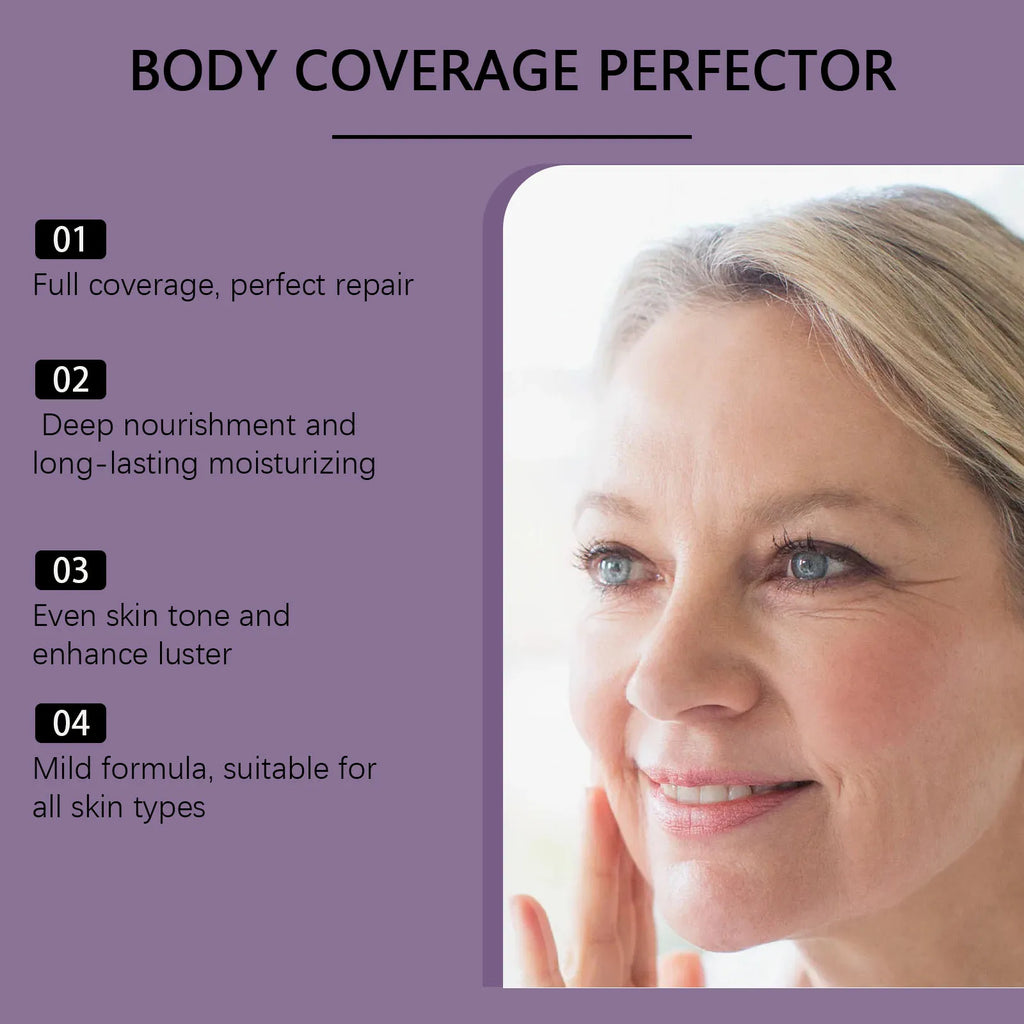 74g High Concealer for Face and Body Full Coverage Acne Scars Spot Concealer Moisturize Light Oil Control Crease-Proof Concealer Oasis Select