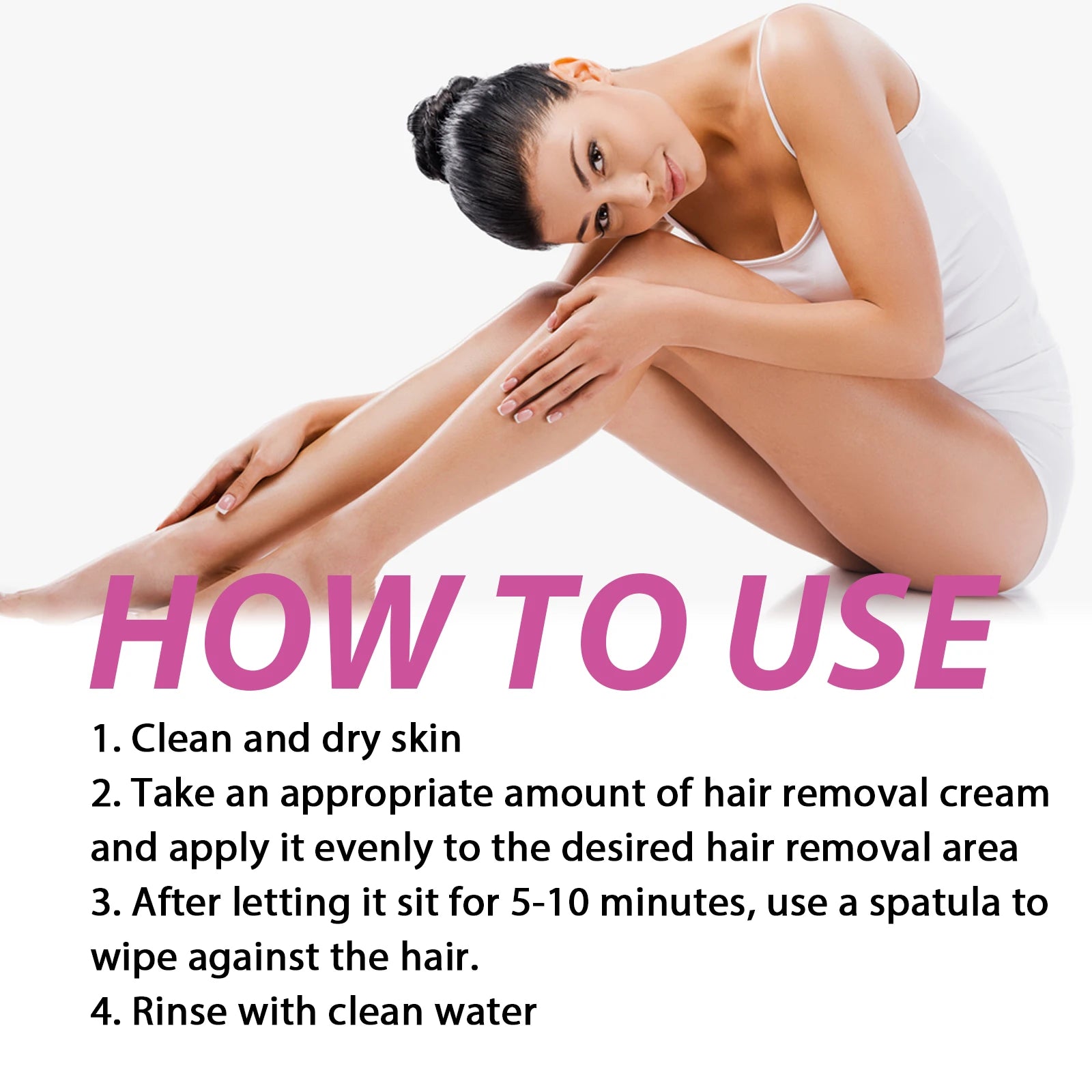 Oceaura Herbal Hair Removal Cream Gentle Non-irritating Skin Improve Roughness Pore Invisible Moisturize Smooth Hair Removal Gel Oasis Select
