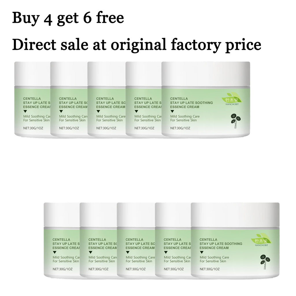 30G Centella Face Cream Deep Moisturizing Enhance Smoothness Improve Skin Texture Soothing Redness Strengthen Barrier Face Cream Oasis Select 10 pcs United States
