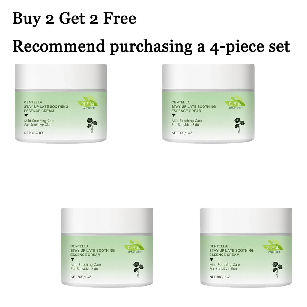 30G Centella Face Cream Deep Moisturizing Enhance Smoothness Improve Skin Texture Soothing Redness Strengthen Barrier Face Cream Oasis Select 4 pcs United States