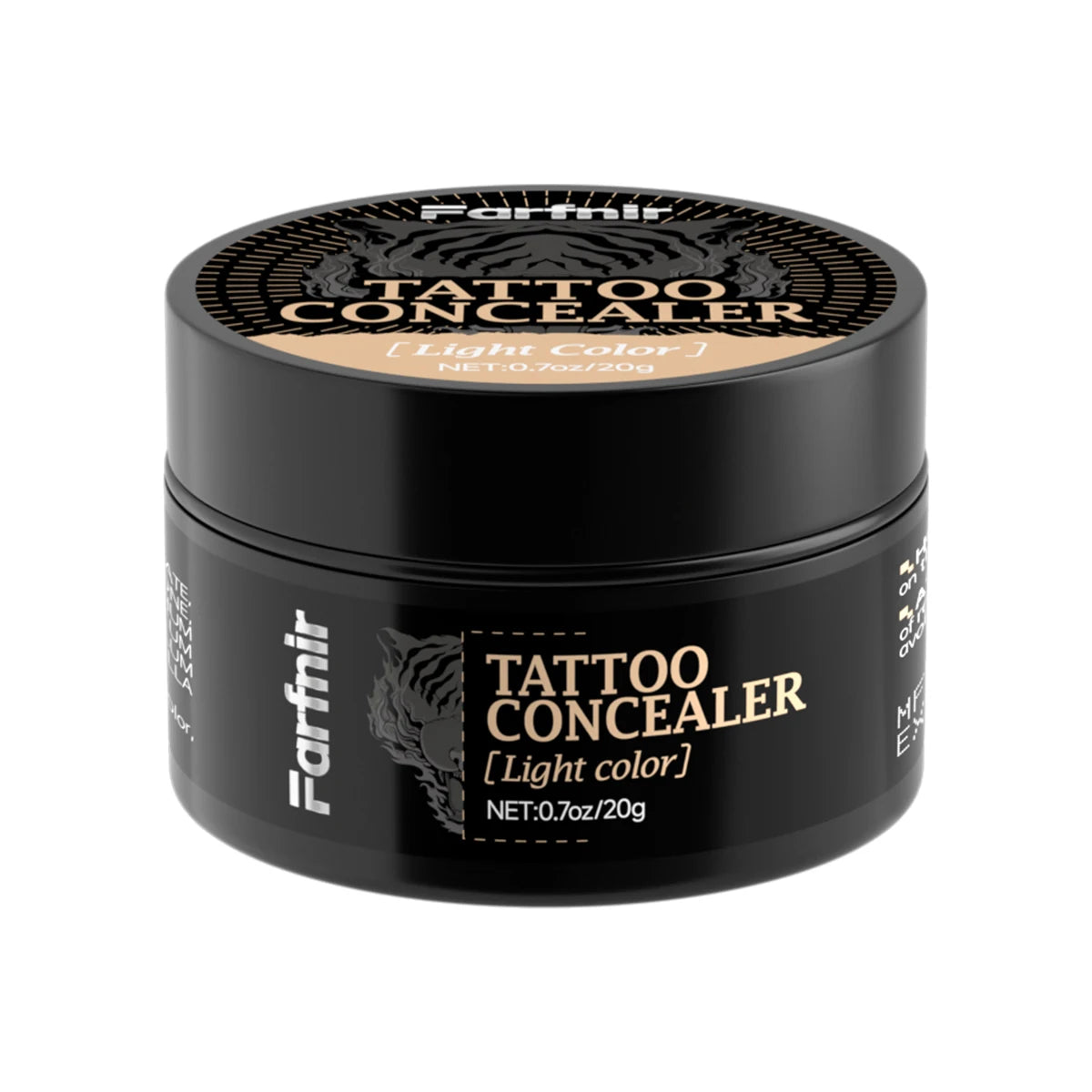 Tattoo concealer cream, waterproof and sweatproof, natural and skin-friendly, available in two colors for you to choose from. Oasis Select light 20g