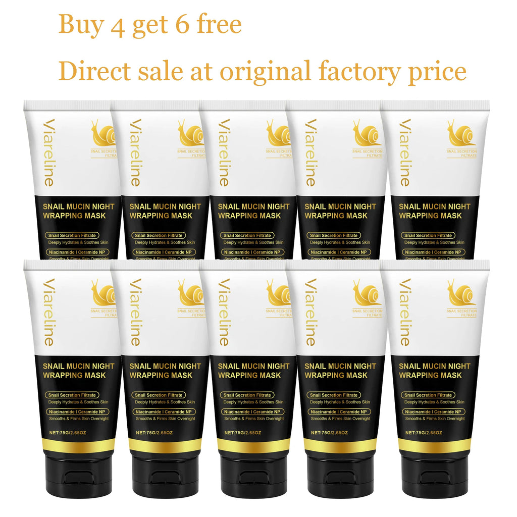 Viareline Turmeric Sleeping Mask Gentle Hydrating & Exfoliating Facial Mask Overnight Moisturize Smoothing for Daily Skin Care Oasis Select 10 pcs United States
