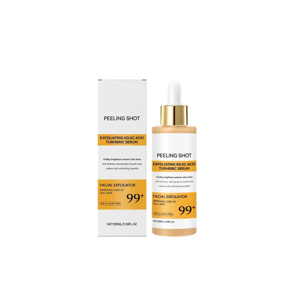 100ML Turmeric Kojic Acid Face Serum Gentle Moisturizing Nourishing Improve Skin Texture Refreshing Non-sticky Smooth Face Serum Oasis Select 100ml United States