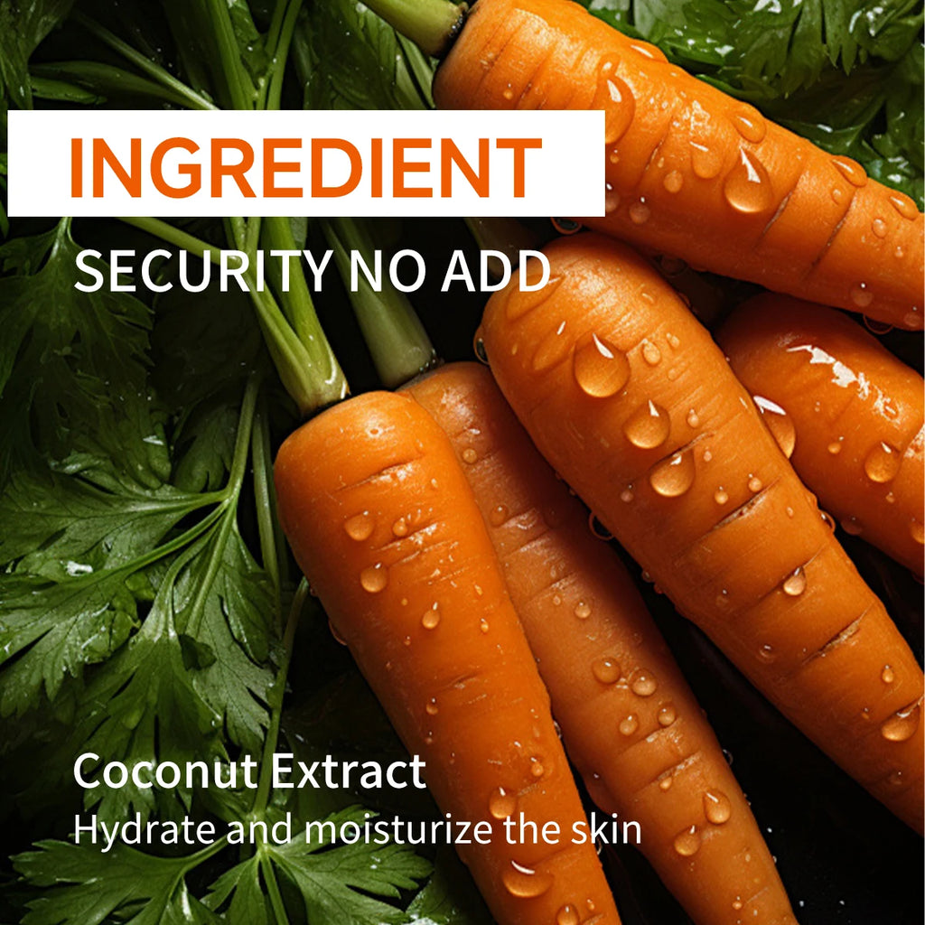 150ml/5.07fl.oz Carrot Gel for face and body, moisturizing, quick drying, quick tanning, long-lasting bronze Oasis Select