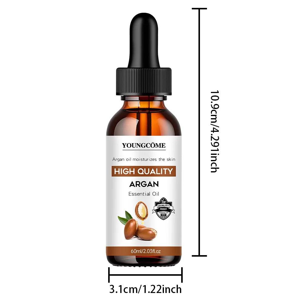 Moroccan Argan Oil Hair Serum – Frizz Control & Shine Argan Oil Hair Serum Oasis Select 60ML