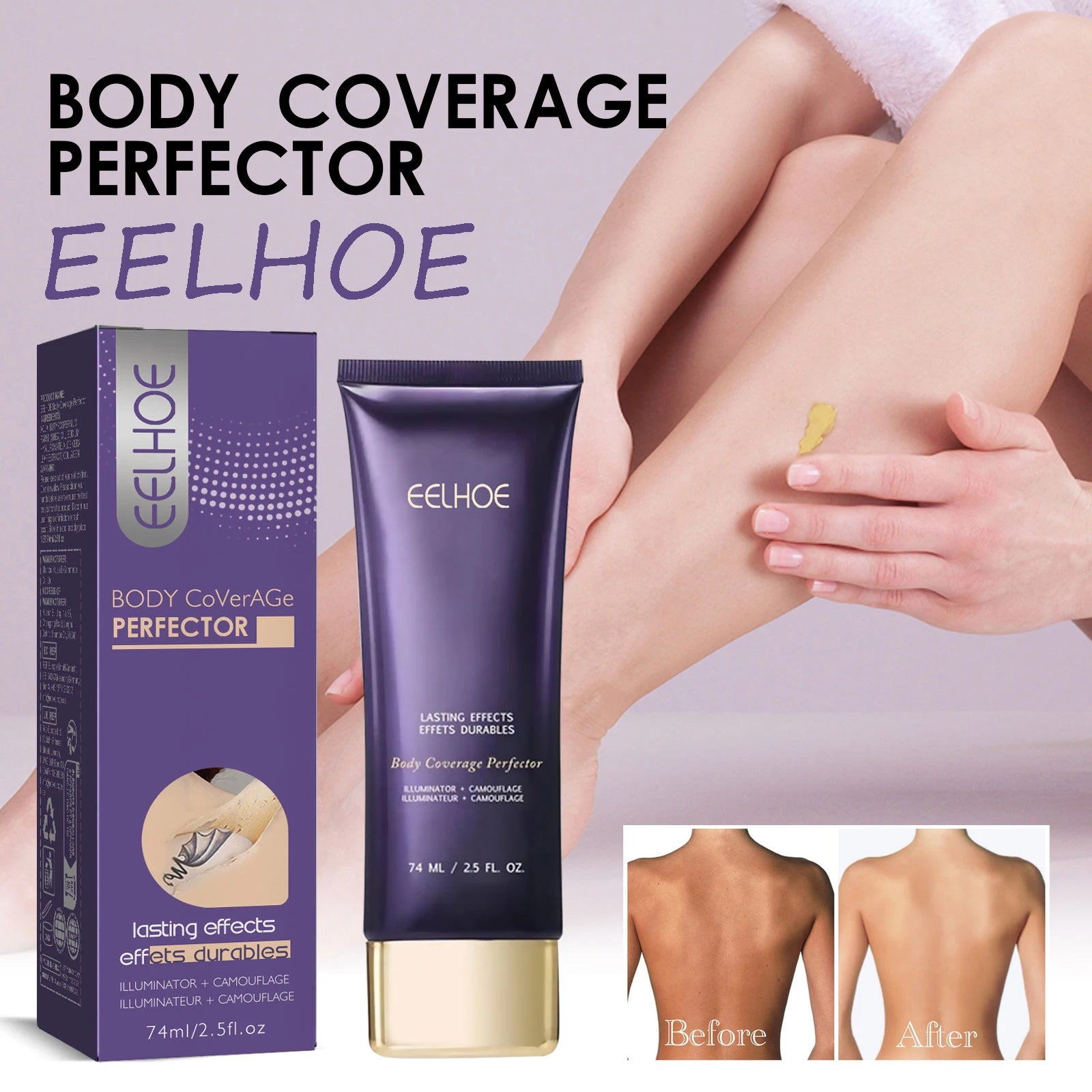 74ML Tattoo Concealer Cream Moisturizing Full Coverage for Scars and Birthmarks Lasting Invisible Brightening Sweatproof Cover Oasis Select
