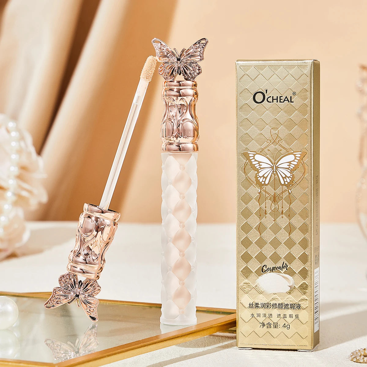 Ocheal Makeup Base Foundation Cream for Face Concealer Contouring for Face Bronze Makeup Cosmetics Long Lasting Moisturizing Oasis Select