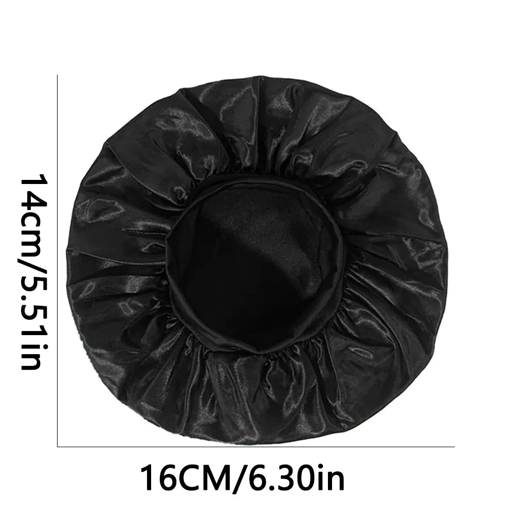 Satin Sleep Hair Bonnet Cap – Frizz-Free Night Cap for Women Satin Sleep Bonnet Oasis Select