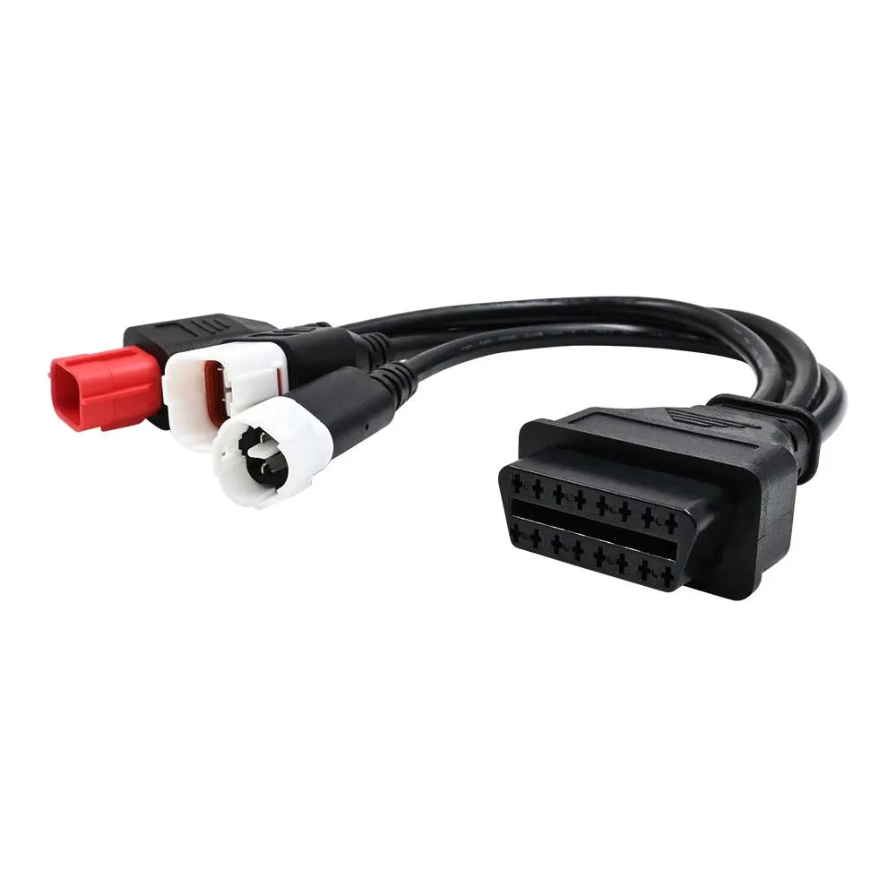 Motorcycle OBD2 Adapter 3/4/6 PIN – Yamaha & Honda Diagnostic OBD2 Diagnostic Adapter Oasis Select
