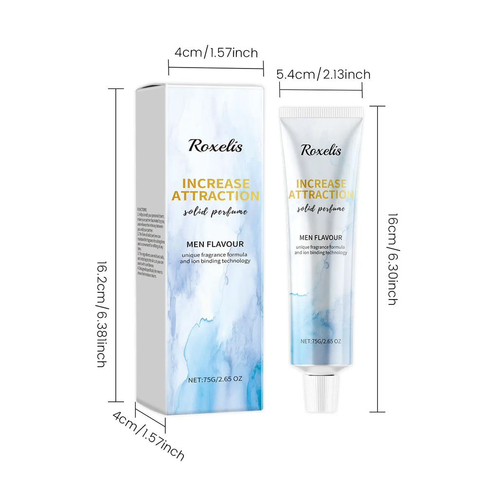 75G Woody Citrus Perfume Balm Hydrating Skin Smoothing Portable Eliminate Sweat Odor Improve Charming Body Deodorant for Daily Oasis Select
