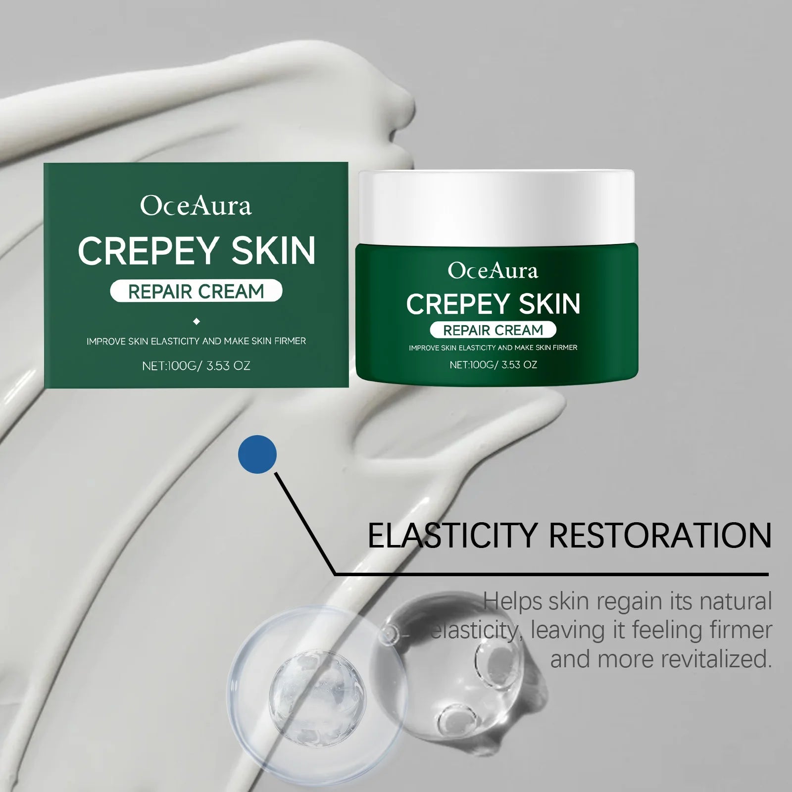100g Hydrating Face Cream Gentle Nourishing Non-greasy Reduce Dry-itching Improve Skin Texture Body Cream for Daily Skin Care Oasis Select