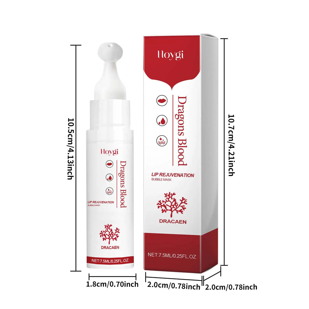 7.5ML Lip Rejuvenating Bubble Mask Deep Moisturizing Reduce Dryness Anti-chapping Enhance Gloss Relief Discomfort Smoothing Softening Lip Cream Oasis Select