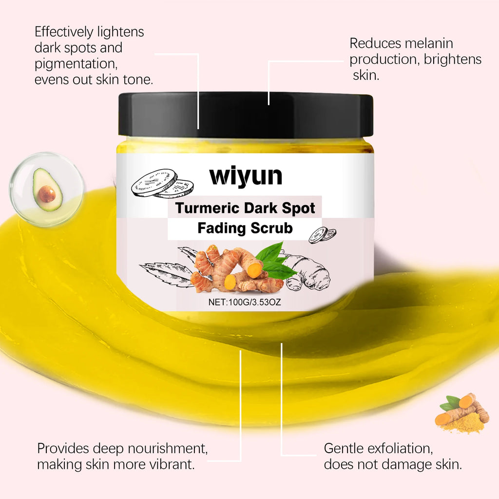 Turmeric Body Scrub Cream – Exfoliate, Brighten & Moisturize Body Scrub Cream Oasis Select