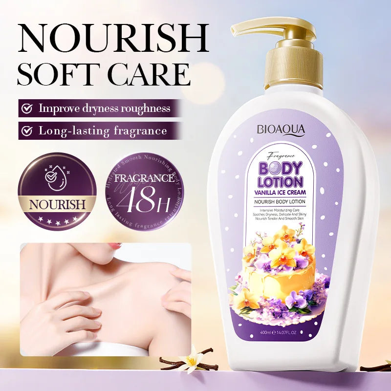 Vanilla Ice Cream Cake Body Lotion 400ml – Deep Moisturizer