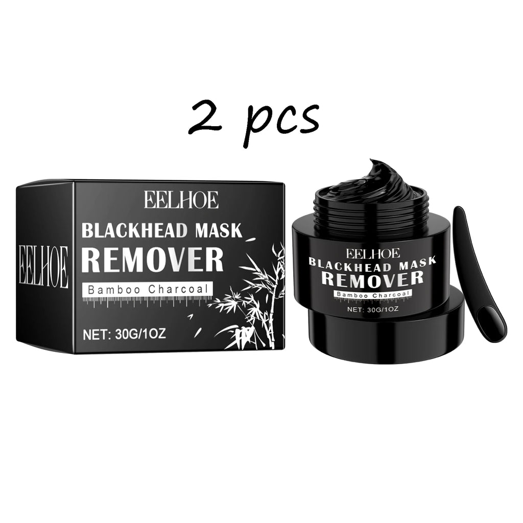 Bamboo Charcoal Blackhead Remover Mask Deep Cleaning Dirts Purifying Shrink Pore Oil Control Exfoliating Peeling Facial Mud Mask Oasis Select buy 1 free 1 United States