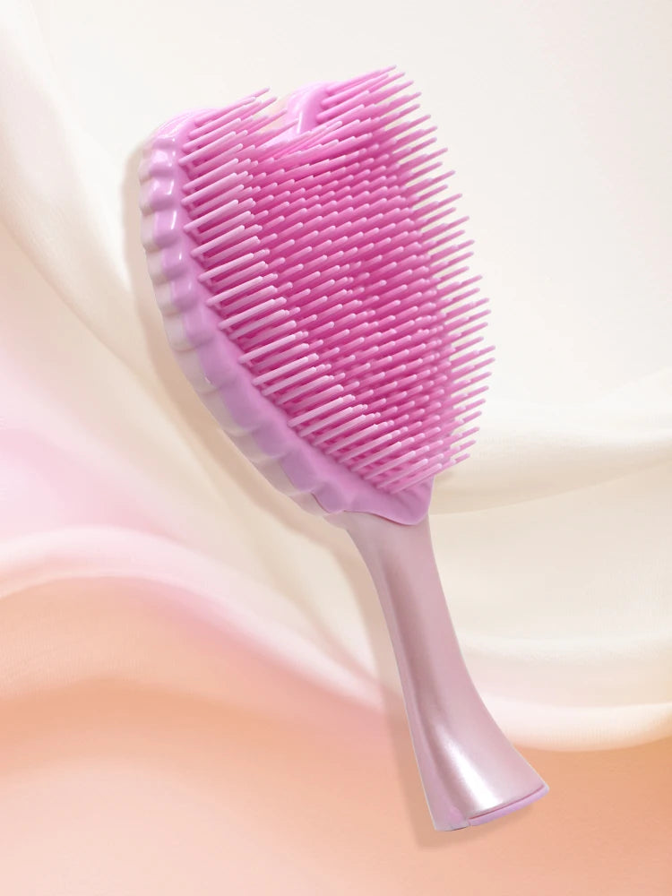 Professional Mini Angel Detangling Tangle Hairbrush Comb Anti-static Hair Brush Women Massage Combs For Salon Hairdressing Tools Oasis Select