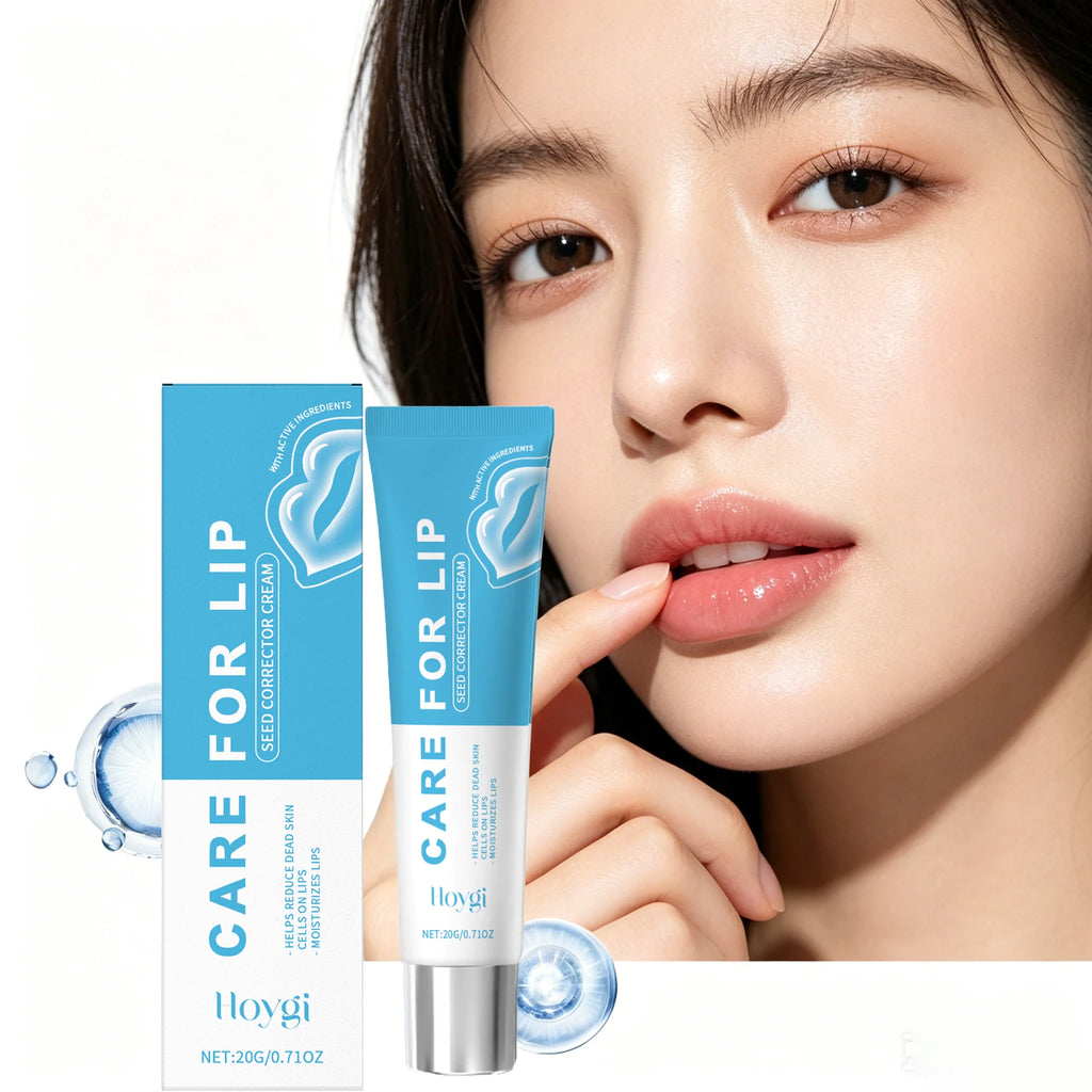 20g Lip Care Cream Gentle Moisturizing Enhance Gloss Nourishing Improve Elasticity Remove Dead Skin Smoothing Restoring Lip Cream Oasis Select
