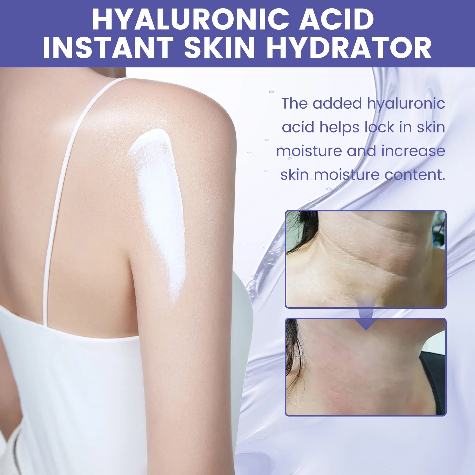 100G Body Lotion Deep Moisturizing & Nourishing Tightening Fade Fine Lines Reduce Roughness Non-greasy Glowing Body Cream Oasis Select