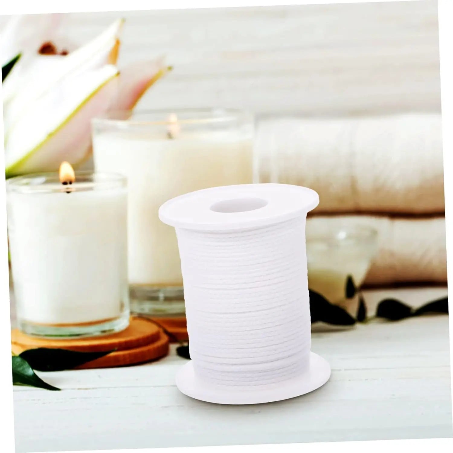 Cotton Candle Wicks with Tabs – DIY Candle Making Supplies