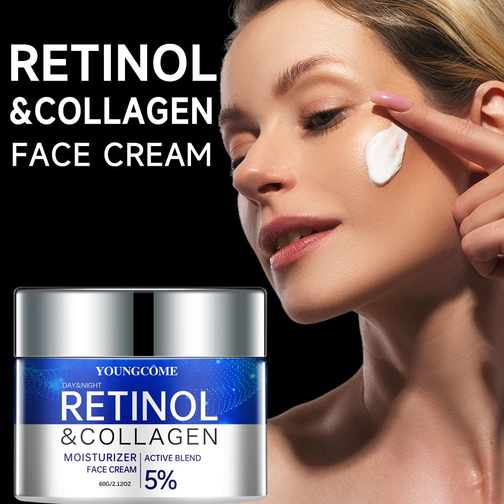 Retinol Wrinkle Remover Facial Serum Set Instant Firming Lift Anti-Aging Cream Fade Fine Lines Whitening Moisturizing Skin Care Oasis Select