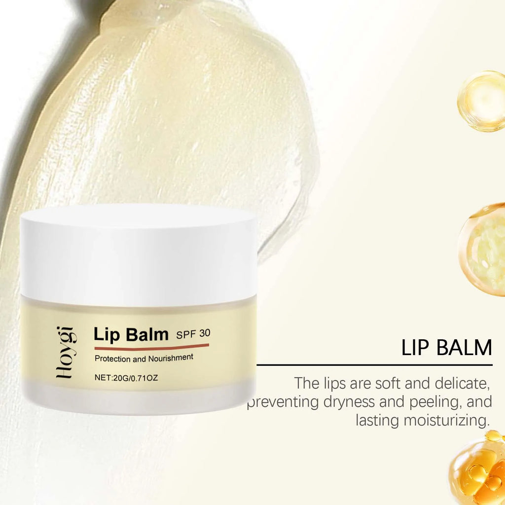 20G SPF30 Lip Balm Lasting Moisturizing Enhance Smoothness Improve Skin Texture Deep Nourishing Non-greasy Strengthen Barrier Softening Lip Balm Oasis Select