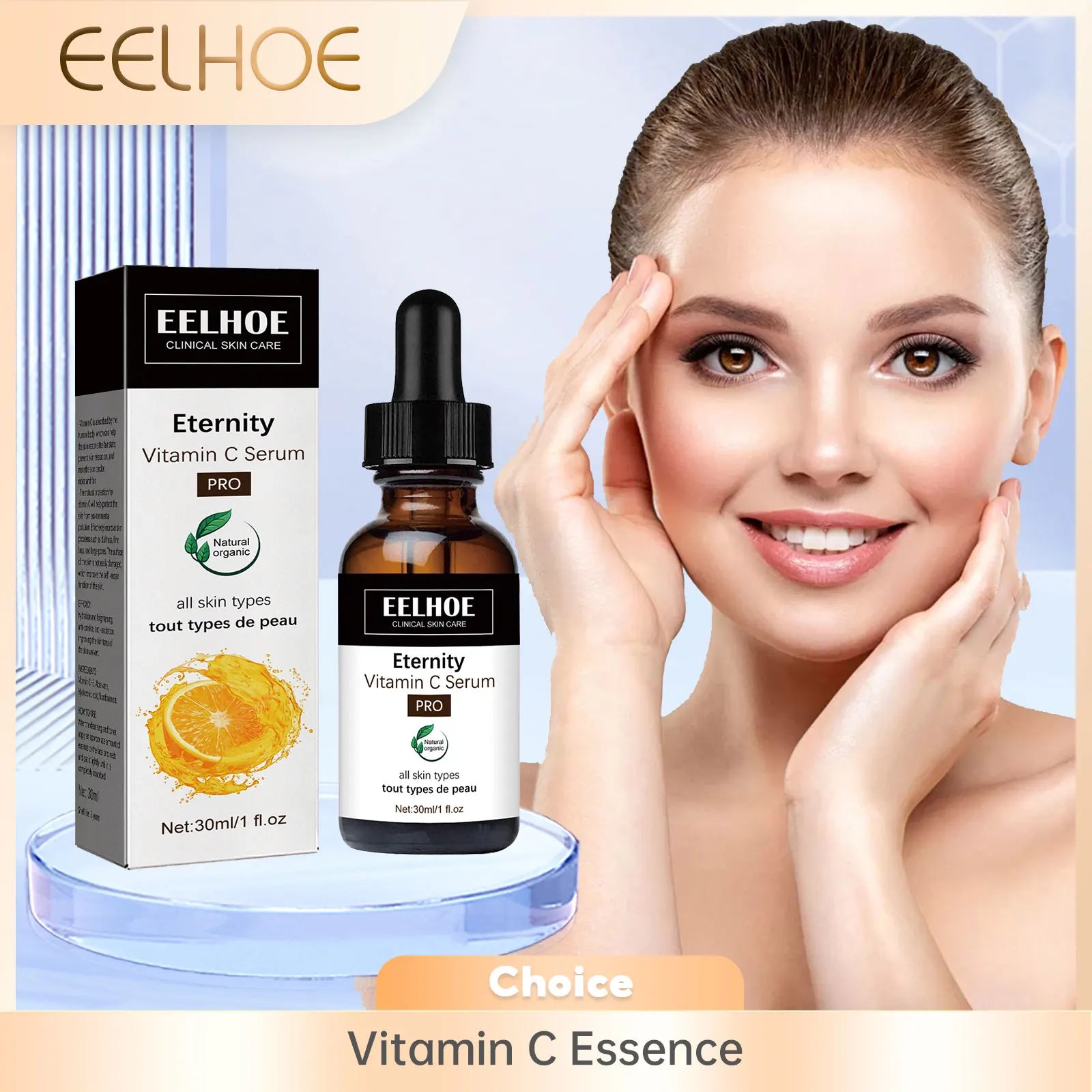 EELHOE Vitamin C Face Serum – Brightening & Anti-Aging 30ml Vitamin C Face Serum Oasis Select