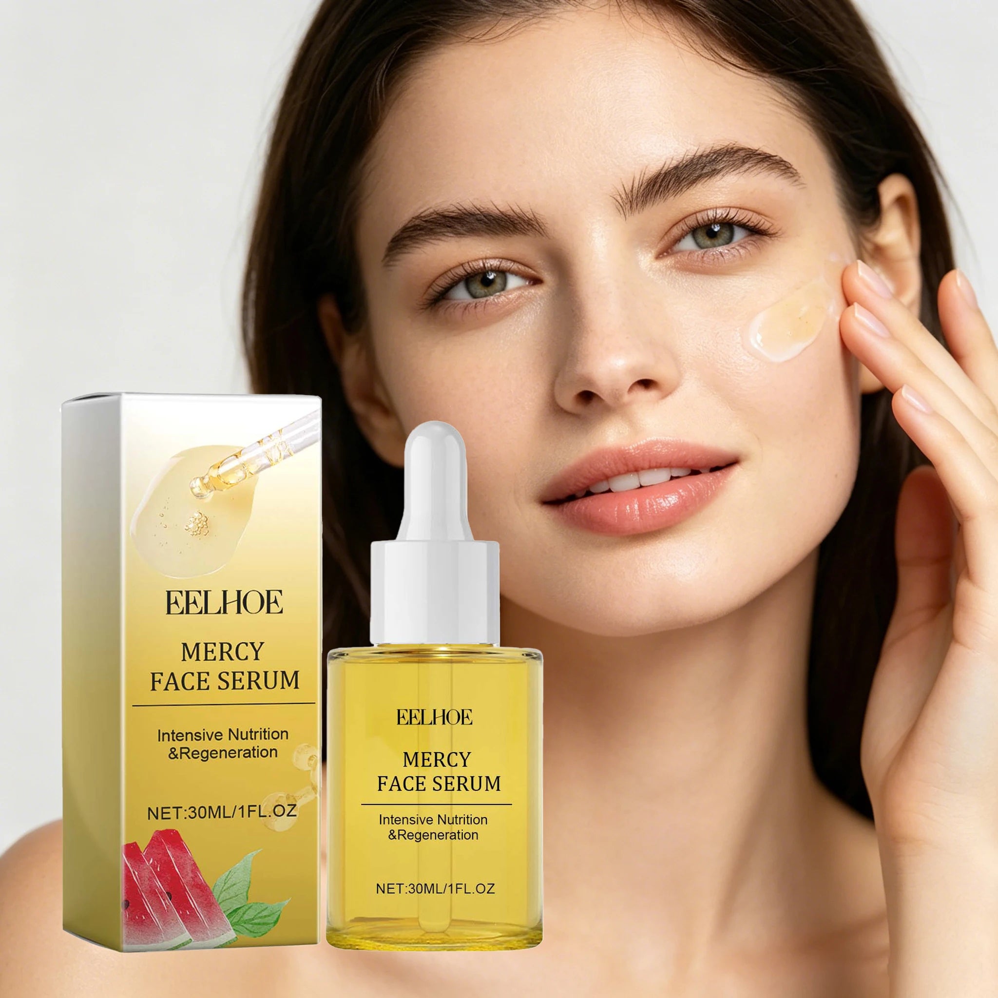 30ML Face Care Serum Deep Moisturizing Improve Skin Texture Enhance Smoothness Fade Fine Lines Firming Rich Nutrient Glowing Facial Serum Oasis Select