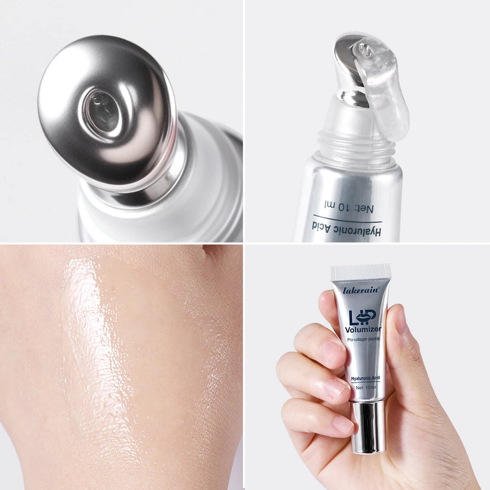 Lakerain Hyaluronic Acid Lip Plumper Oil Serum | 10ml Lip Plumper Serum Oasis Select