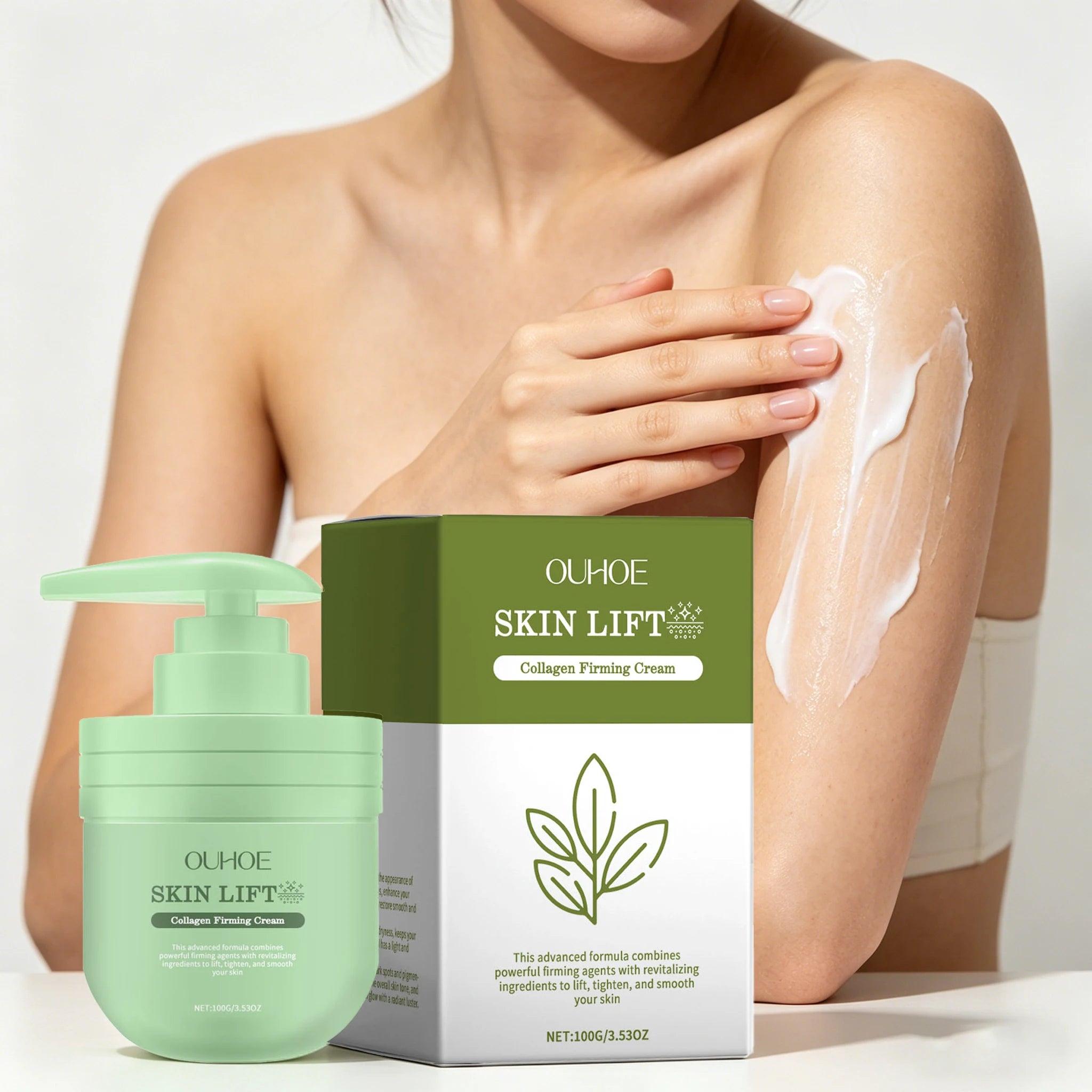 100G Collagen Firming Cream Gentle Hydrating Boosts Skin Elasticity Fade Fine Lines Smoothing Lifting Firming Body Lotion Oasis Select