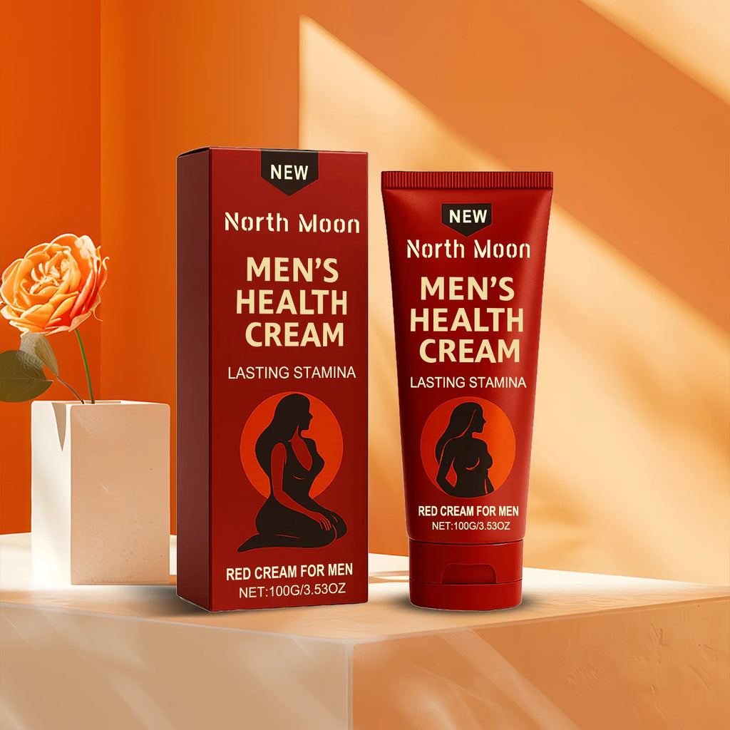 North Moon Men Intimate Care Cream Massage Cream Gentle Moisturizing Nourishing Body Skin Comfort External Use Daily Care 100g Oasis Select Mens Health Cream