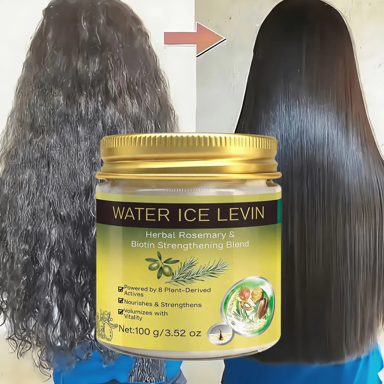 Biotin Rosemary Hair Mask with Keratin – Nourish & Boost Volume Keratin Hair Mask Oasis Select