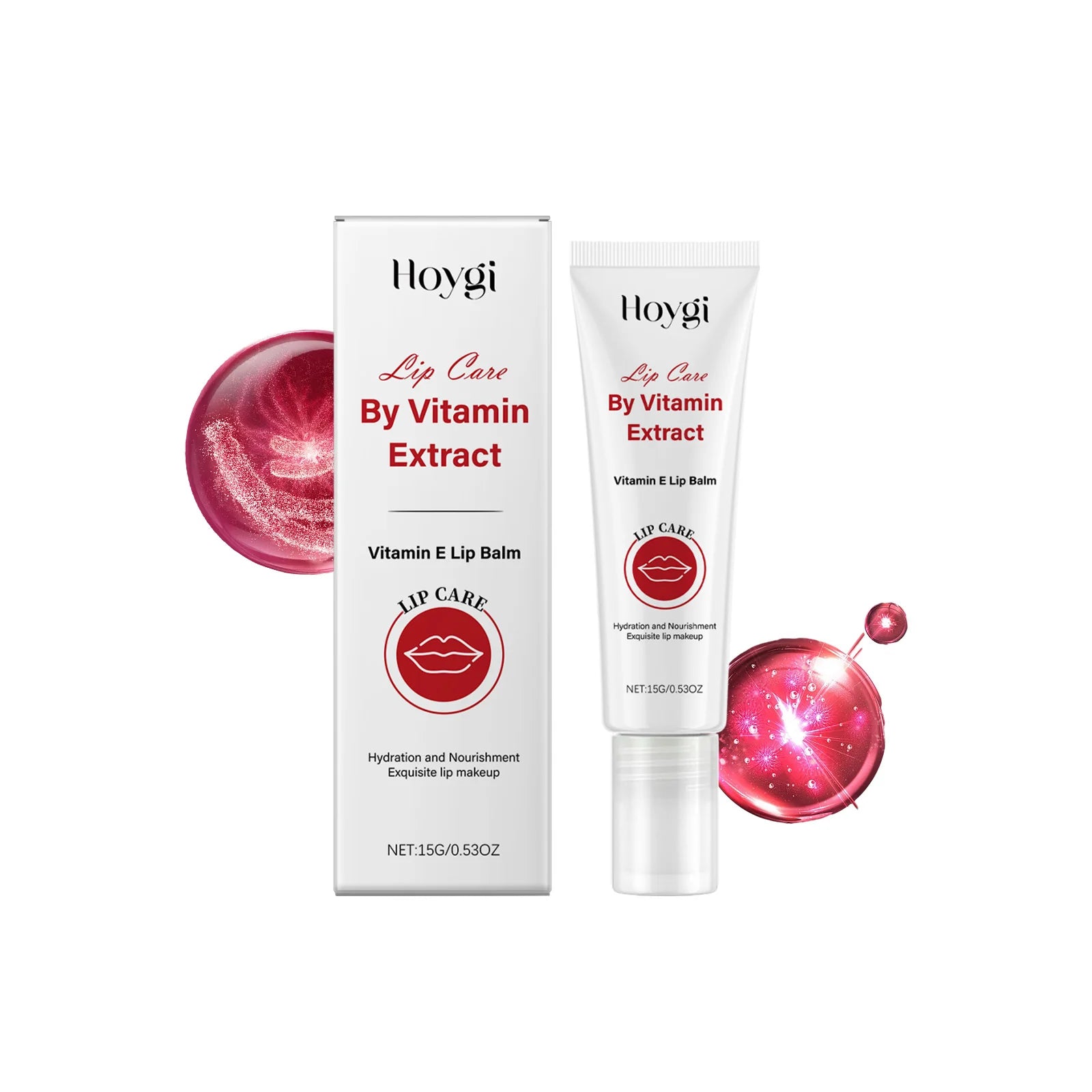 15g Moisturizing Lip Balm Reduce Dryness Nourishing Skin Fade Fine Lines Enhance Smoothness Restoring Gloss Softening Remove Dead Skin Lip Balm Oasis Select 15g United States