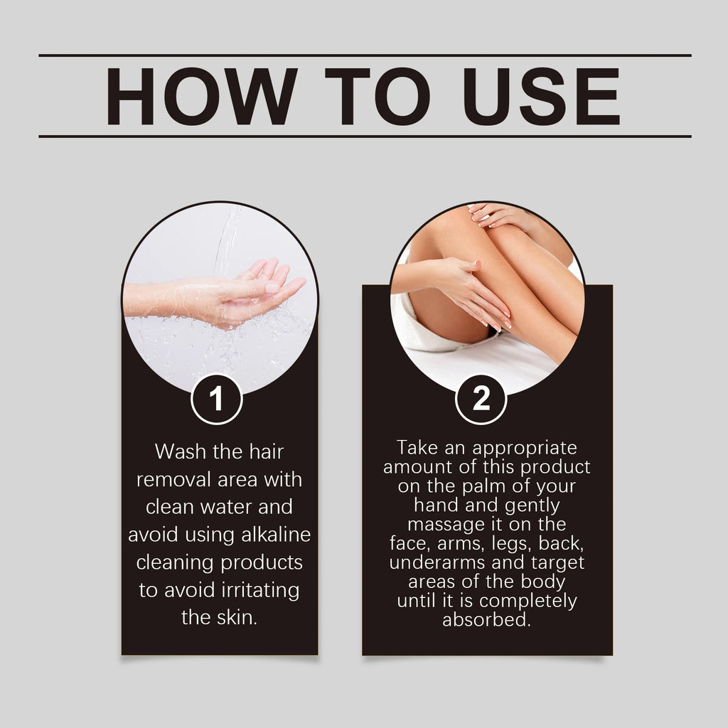OceAura Hair Removal Serum – Gentle, Moisturizing, 10ml Hair Removal Serum Oasis Select