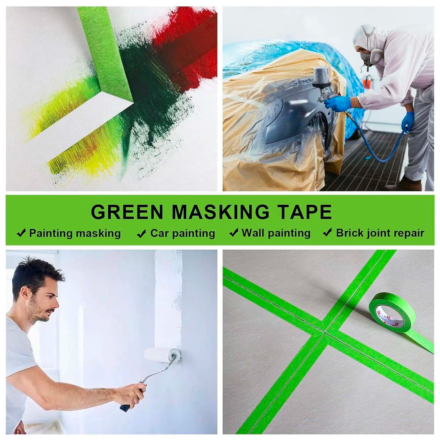 8mm Masking Tape – Car Paint, Walls, DIY Crafts & Labeling