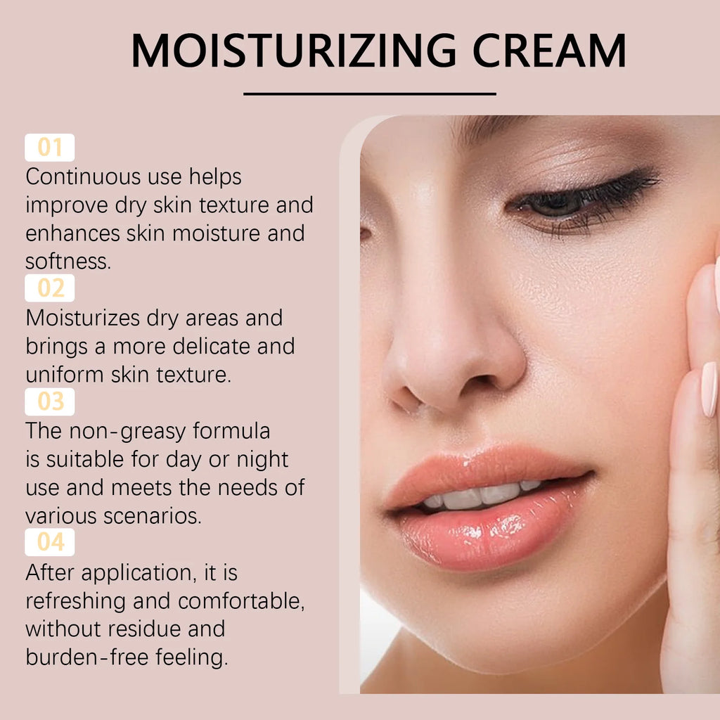 50G Hydrating Face Cream Deep Nourishing Pores Improve Skin Elasticity Enhance Smoothness Repairing Barrier Strengthen Smoothing Face Lotion Oasis Select
