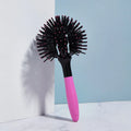 3D Round Hair Brushes Detangling Hairbrush Spherical Ball Brush 360° Round Styling Hair Brush Salon Heat Resistant Hair Combs Oasis Select SZ56-BOX