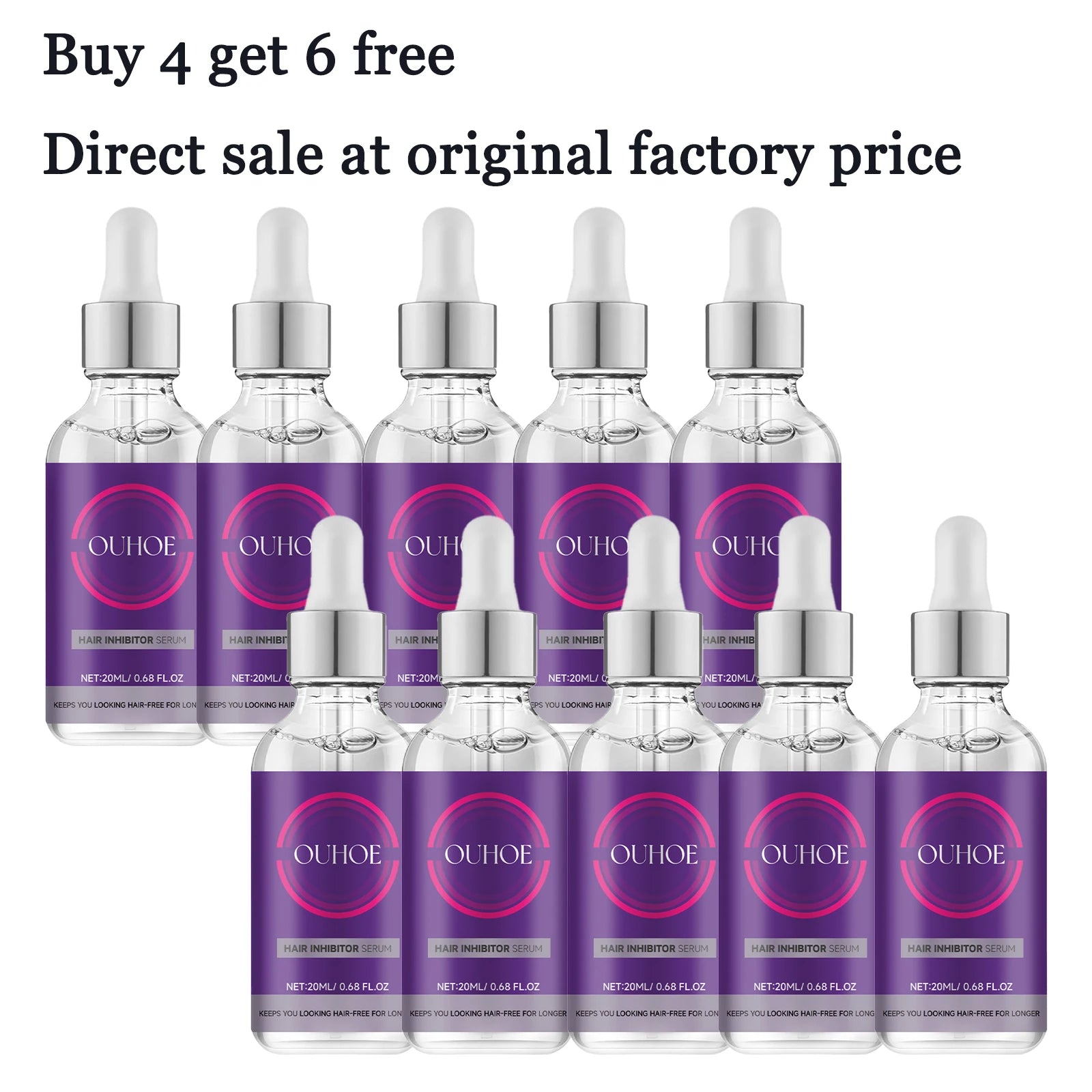 20ML Unisex Body Care Serum Moisturizing Skin Nourishing Pores Non-irritating Enhance Smoothness Repairing Volumizing Body Soothing Serum Oasis Select 10 pcs United States