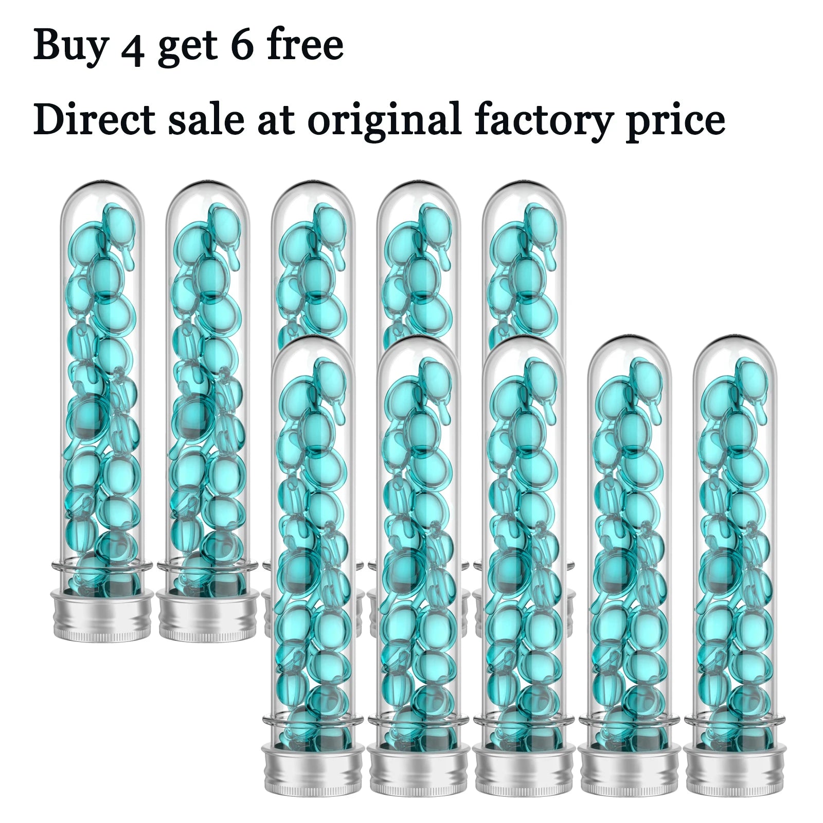 30PCS Facial Serum Capsules Deep Moisturizing Enhance Smoothness Rejuvenating Skin Boosts Elasticity Improve Skin Texture Firming Face Serum Oasis Select 10 boxes United States