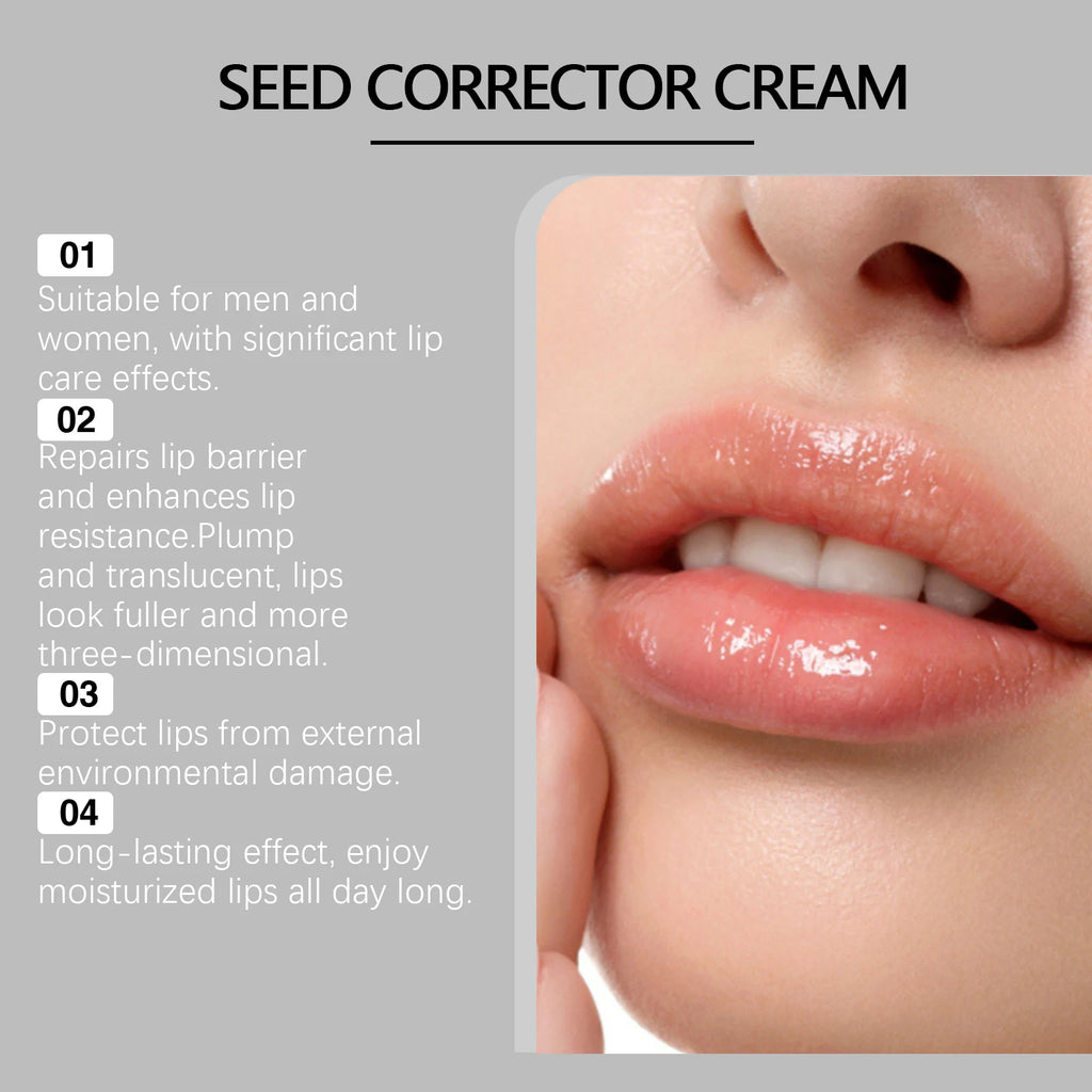 20g Lip Care Cream Gentle Moisturizing Enhance Gloss Nourishing Improve Elasticity Remove Dead Skin Smoothing Restoring Lip Cream Oasis Select