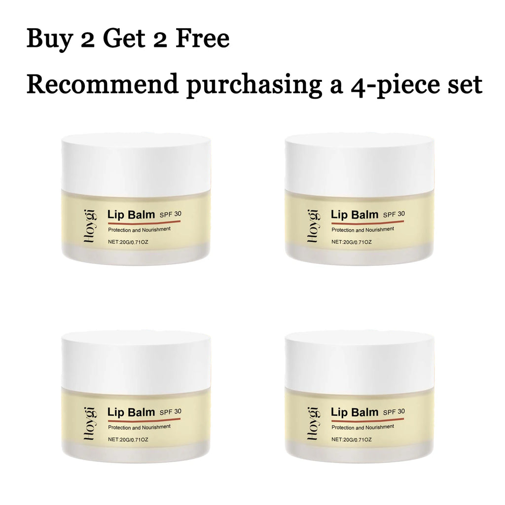 20G SPF30 Lip Balm Lasting Moisturizing Enhance Smoothness Improve Skin Texture Deep Nourishing Non-greasy Strengthen Barrier Softening Lip Balm Oasis Select 4 pcs United States