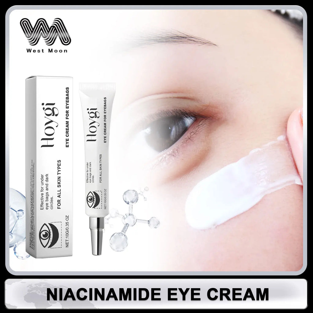 Niacinamide Eye Bags Removal Cream Reduce Eyes Puffiness Moisturizing Care Cream Brightening Firming Lifting Under the Eyes Gel Oasis Select Default Title