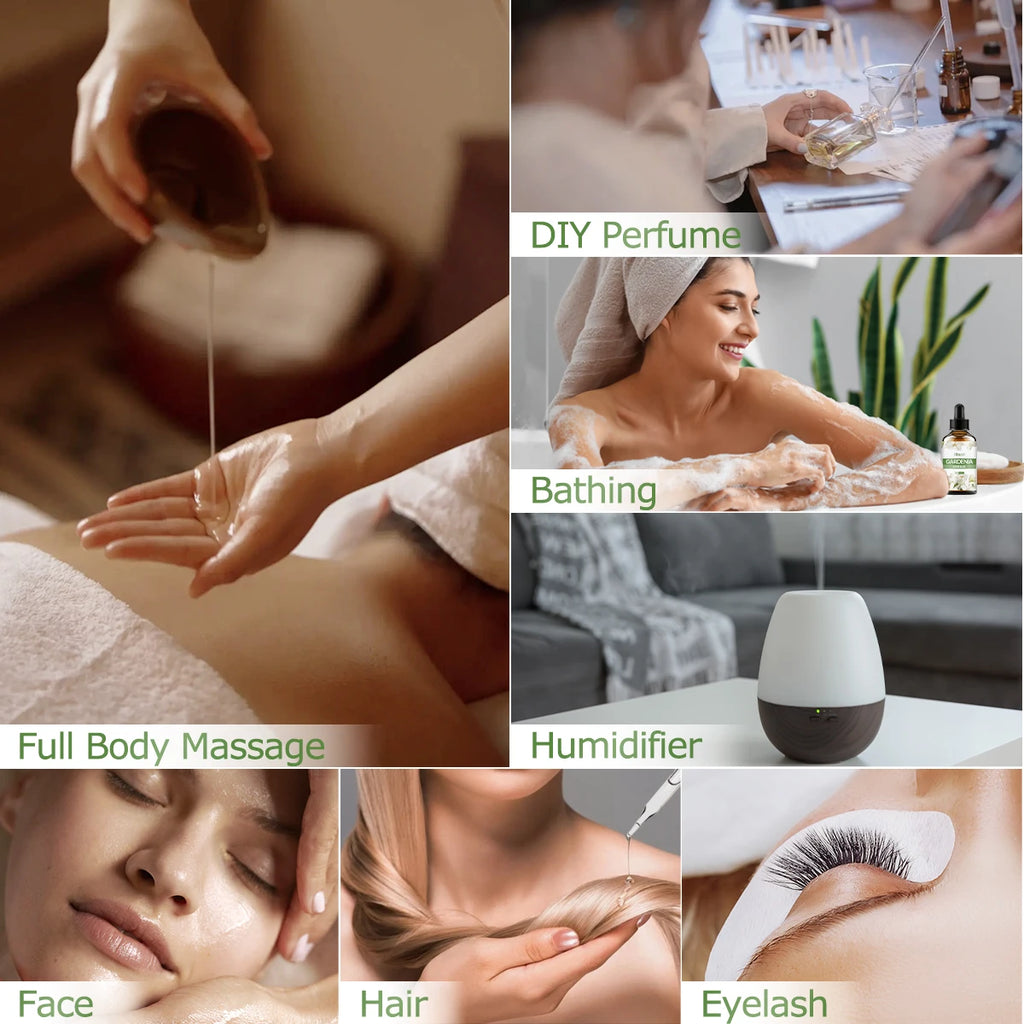 Gardenia Essential Oil – Floral Scent for Massage, Hair & Diffuser