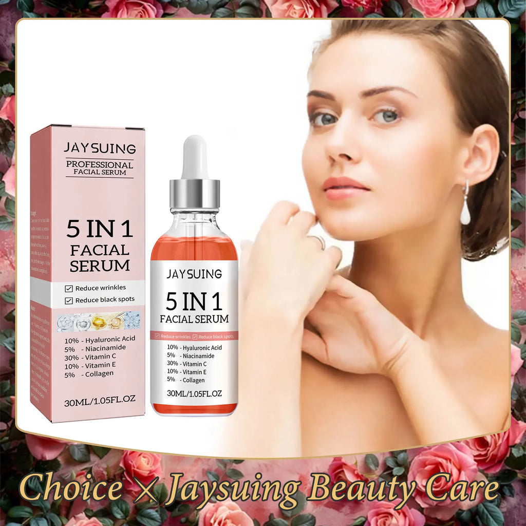5-in-1 Anti-Aging Face Serum | Pores, Wrinkles & Brightening Anti-Aging Face Serum Oasis Select