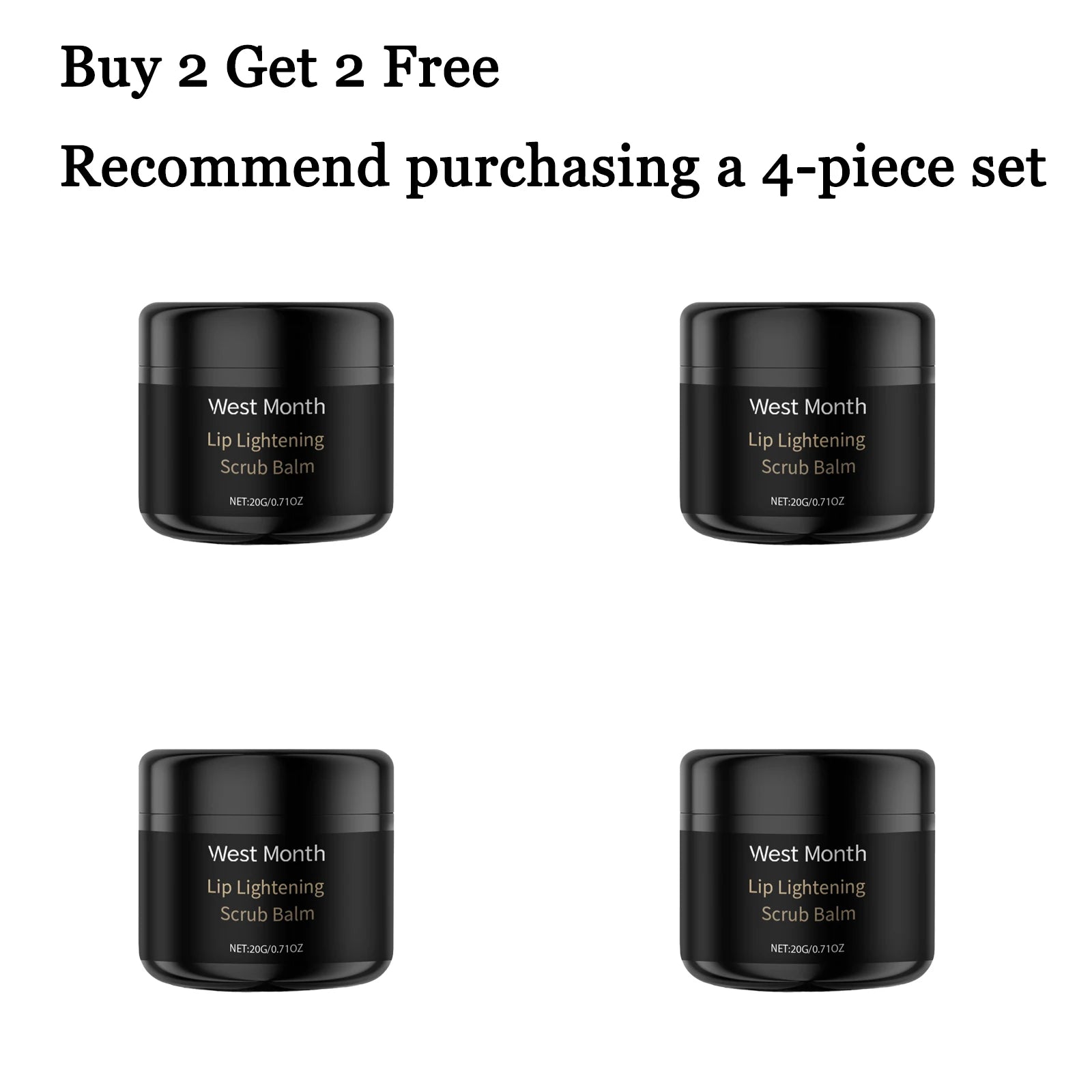 20G Lip Scrub Balm Moisturizing Skin Reduce Dryness Nourishing Gentle Remove Dead Skin Restoring Gloss Brightening Improve Skin Texture Lip Exfoliating Balm Oasis Select 4 pcs United States