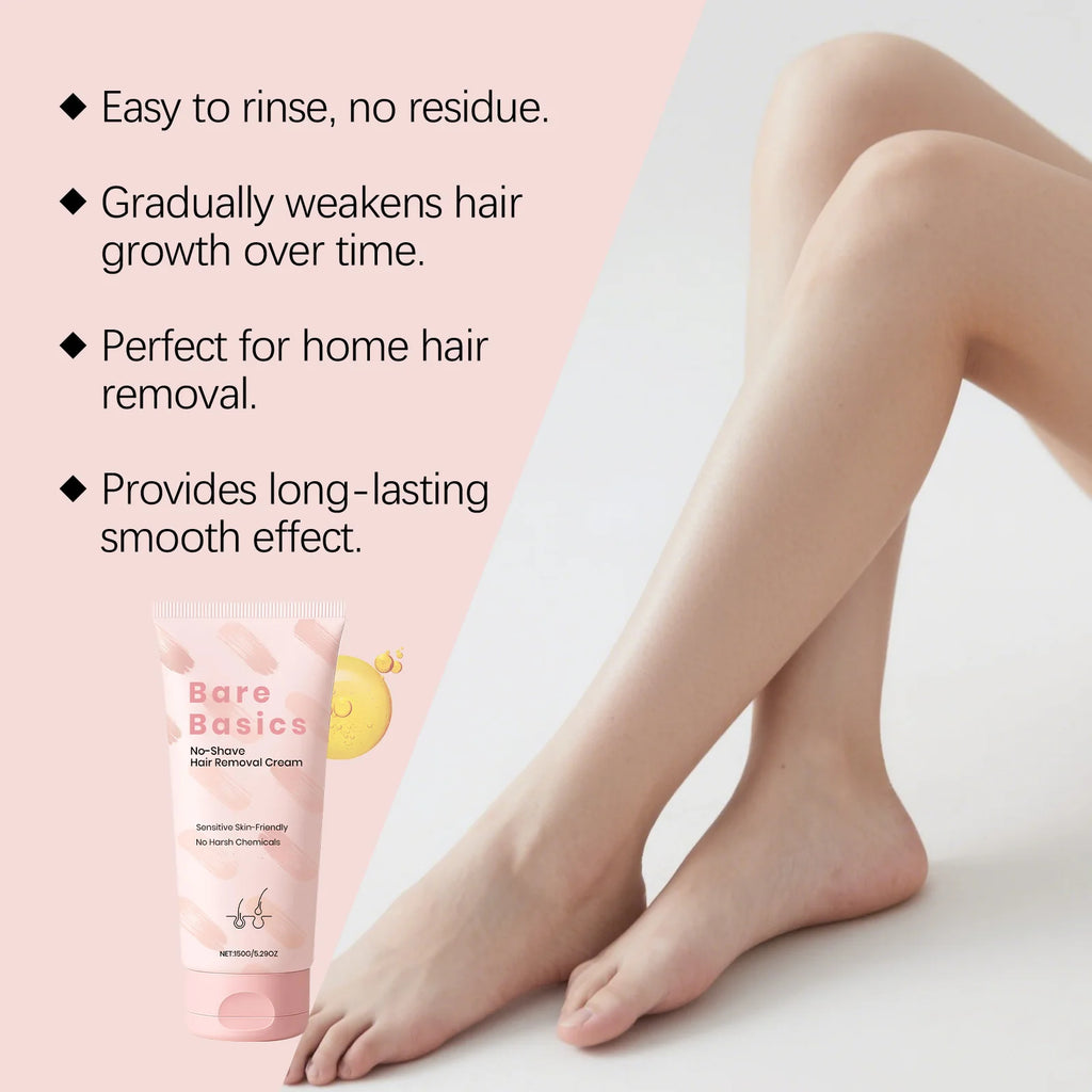 150G Body Hair Removal Cream Sensitive Skin-friendly Gentle Cleaning Refine Pores Refreshing Relief Discomfort Easy Hair Remover Oasis Select